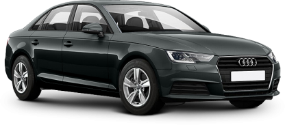 Audi A4 в цвете manhattan grey metallic