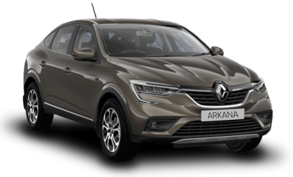Renault New Arkana в цвете Коричнево-зеленый