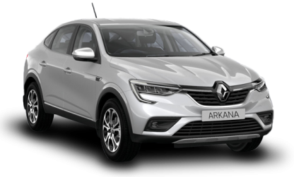 Renault Arkana в цвете Серебристый металлик