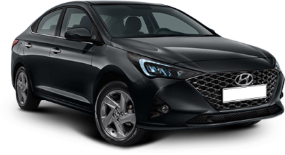 Hyundai New Solaris в цвете phantom black