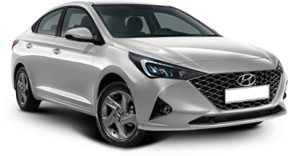 Hyundai New Solaris в цвете sleek silver