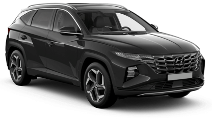 Hyundai Tucson в цвете Phantom Black