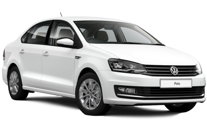 Volkswagen Polo в цвете Белый Pure