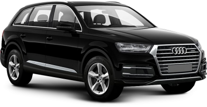 Audi Q7 в цвете чёрный
