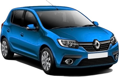Renault Sandero в цвете blue