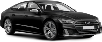 Audi S7 в цвете чёрный (brilliant black)