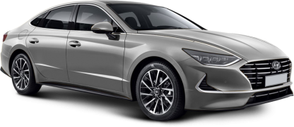 Hyundai Sonata в цвете hampton gray (nt2)