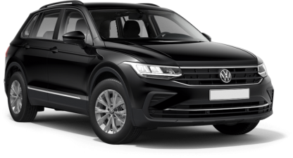 Volkswagen Tiguan в цвете чёрный